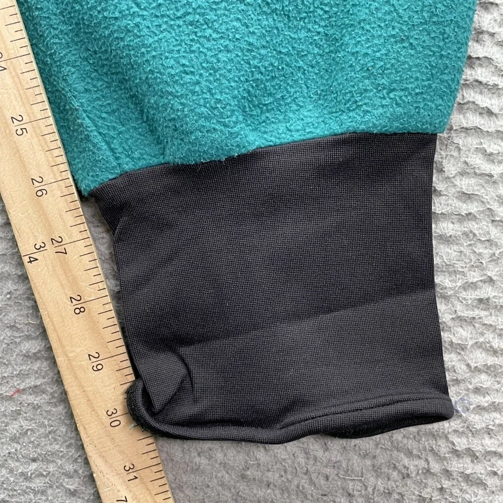 VTG Columbia Fleece Jogger Unisex 33x30* Teal Retro Gorpcore Athletic 90s Hiking